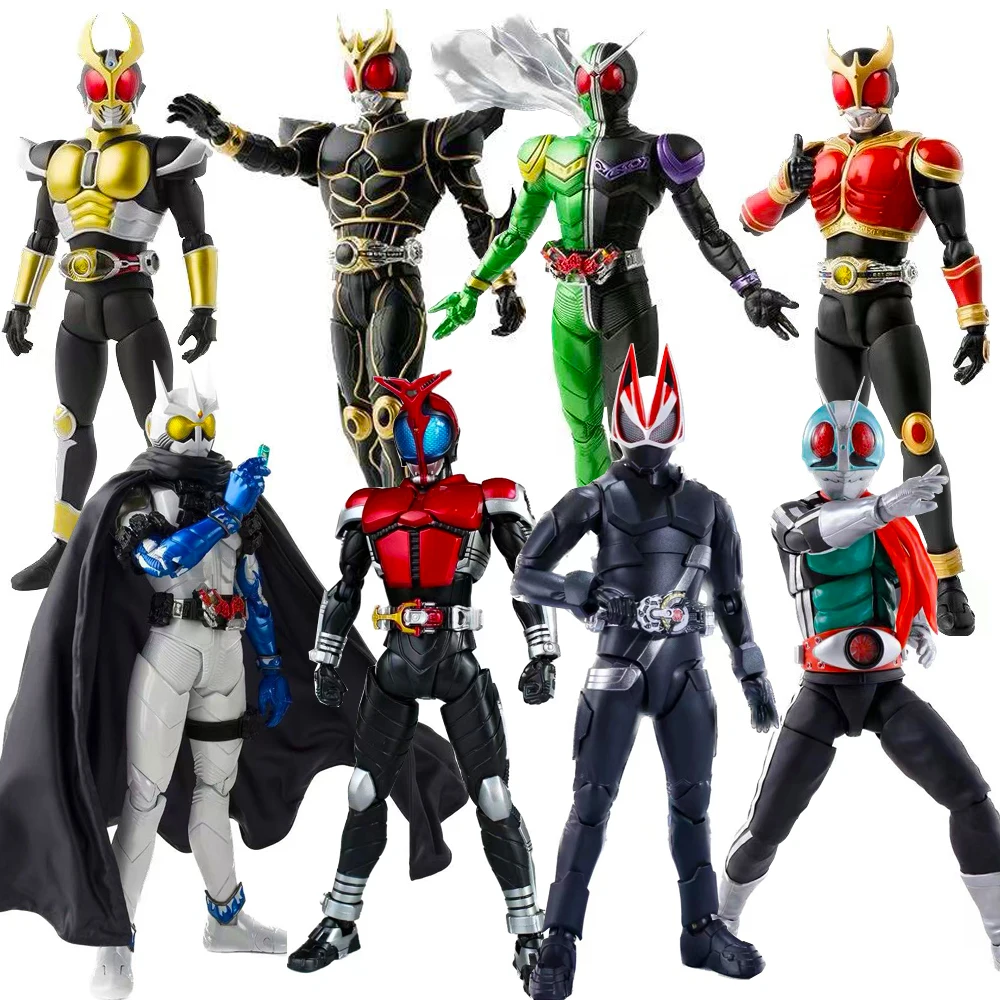 

Masked Rider Kamen Rider Joint Kuuga Agit Moveable BJD Anime Action Figure PVC Kids Toys Doll Collection Figures Gift