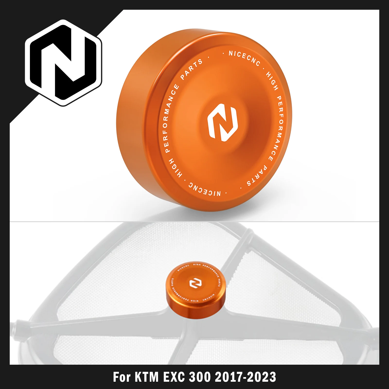 

NICECNC For KTM EXC 300 EXC 250 EXCF 350 EXC 450 XCW 300 2017-2023 SX 125 SXF 250 SXF 450 2017-2022 Motorcycle Air Filter Disc