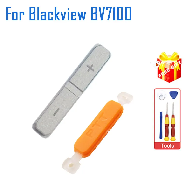 Blackview – bouton latéral pour téléphone portable BV7100, nouveau, Original, Volume, personnalisé, boutons PTT, accessoires de touches