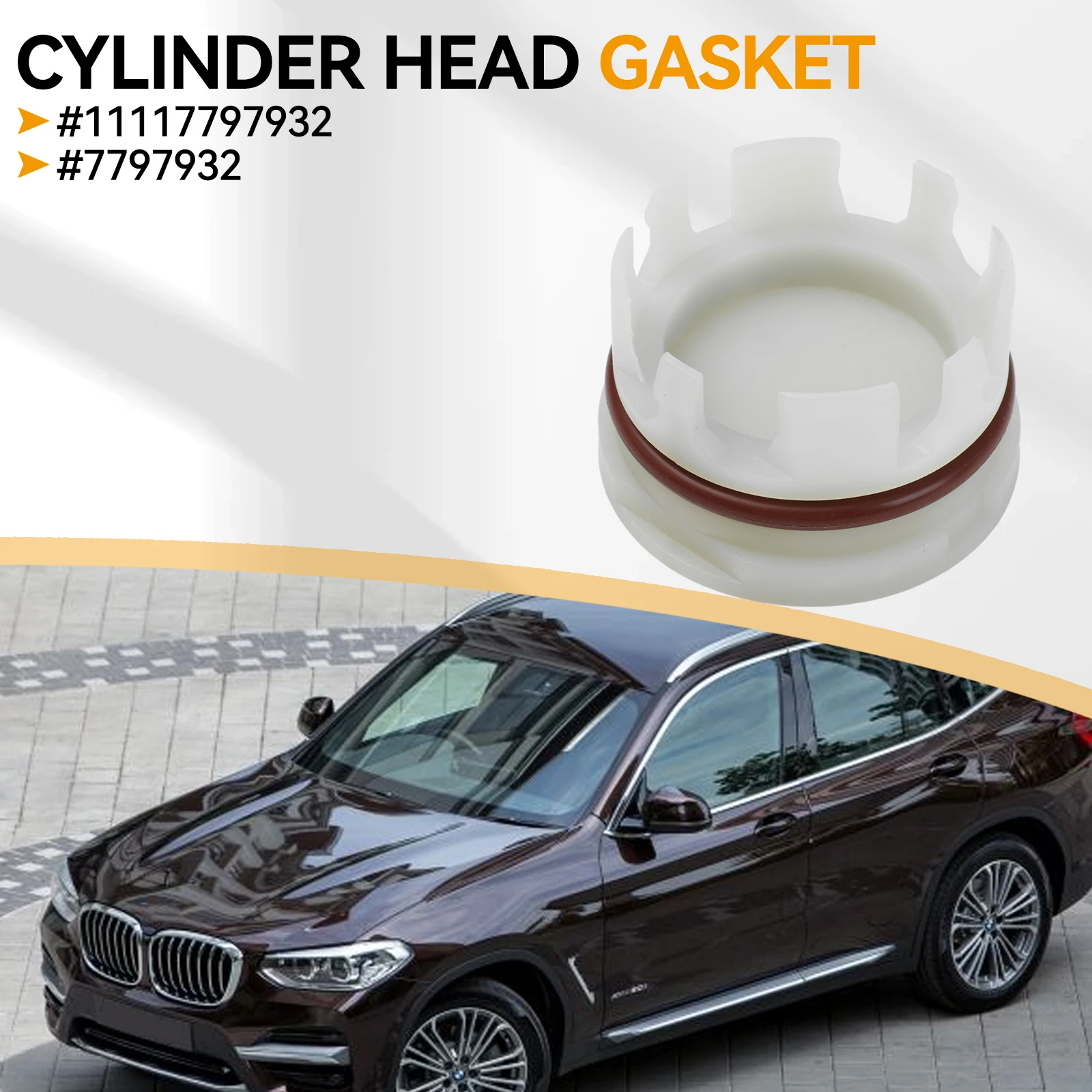 1/2/5 11117797932 Cylinder Head Gasket Kit For BMW E81 E87 E36 E46 E90 E91 E92 B48 N47 7797932 Seal Cam Cover Car Accessories