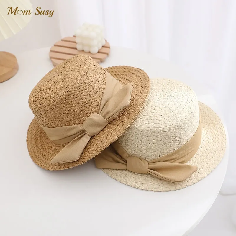 

Baby Girl Princess Knitted Hat Toddler Girl Warm Bonnet Big Bow Baby Sun Protect Hat Cap Holiday Cap Spring Autumn Winter 2-8Y