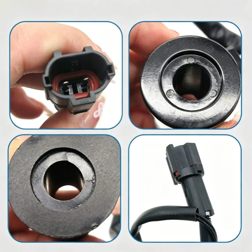 24V DC Travel Solenoid Valve Coil for Excavator Hydraulic Travel System Compatible with For 55/60/70/120/135/200-6/C210