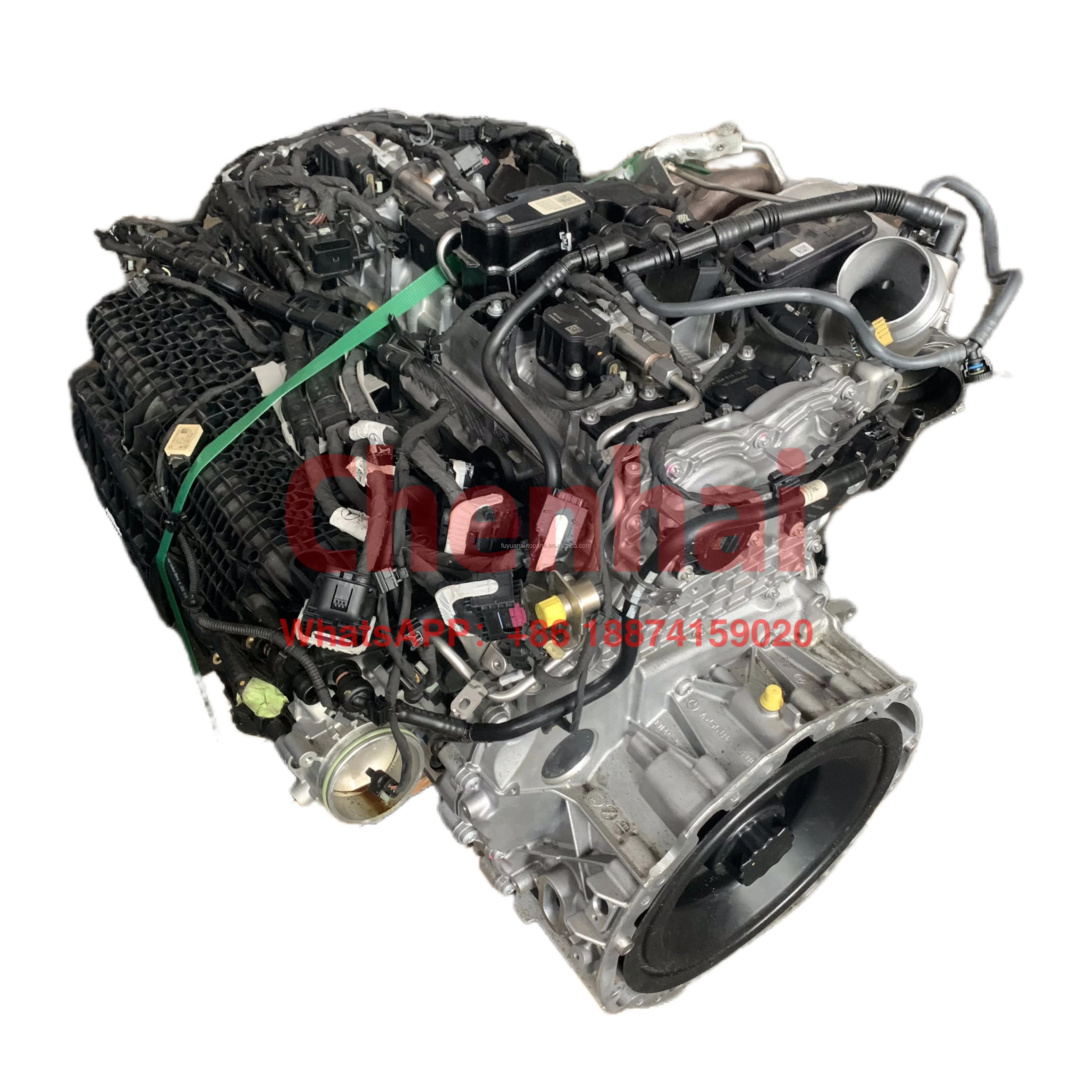 M256930 6 silinder 48V, rakitan mesin motor hibrida ringan untuk Mercedes Benz CLE CLS AMG