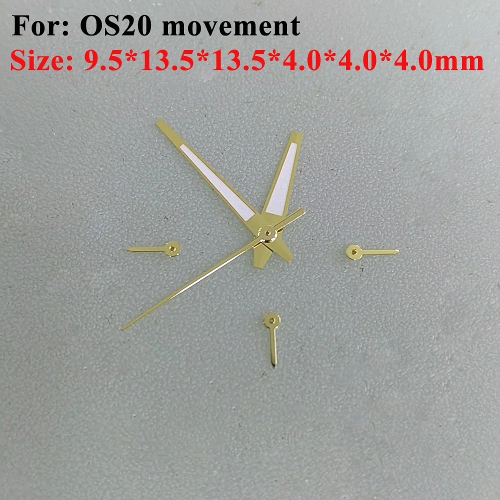 Watch Accessories Watch Hands Hour Minute Second 6‑Hands Suitable for OS20 Quartz Movement Repair Parts
