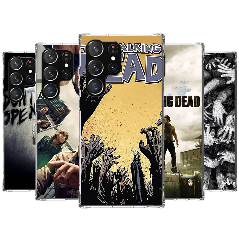 The Walking Deads TV Phone Case For Samsung Galaxy S24 S23 S22 Ultra S21 S20 Fe S10 Plus S10E S9 S8 + Shell Coque