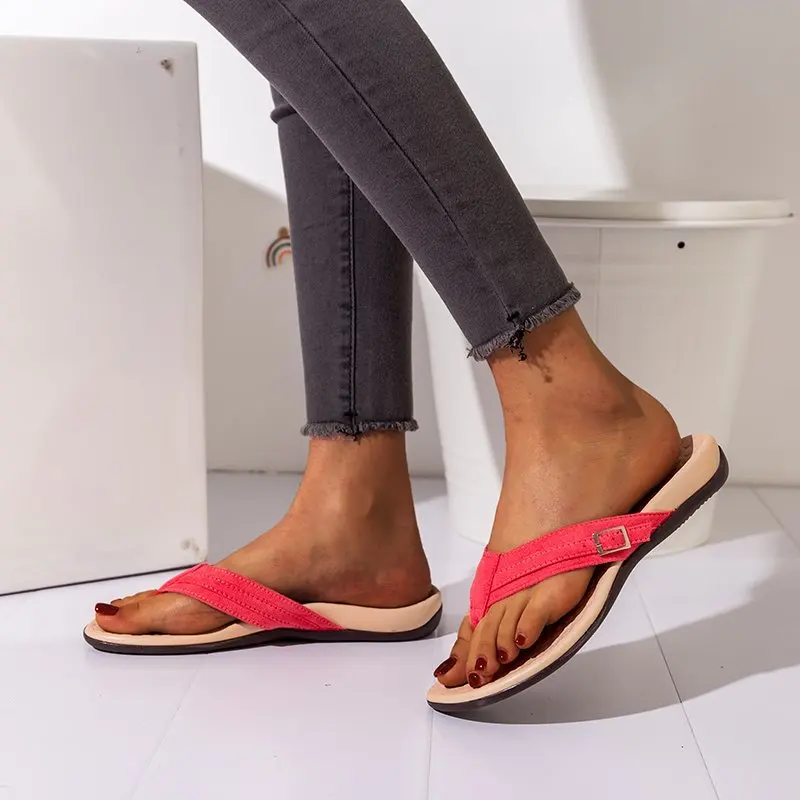 2022 Summer Women Slipper Fashion Beach socofy Non slip Casual