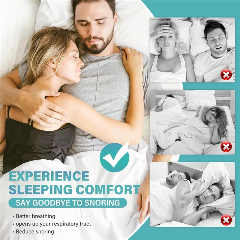 ABRB 코골이 방지 스트립, 향상된 공기 흐름, 코막힘 완화, 강력한 코골이 방지 솔루션, 30개입