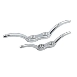 2 Pieces Stainless Steel 316 Anchor Rope Cleats 112mm 151mm Marine Accessories Boat Hardware Stainless Rope Cleat Parts
