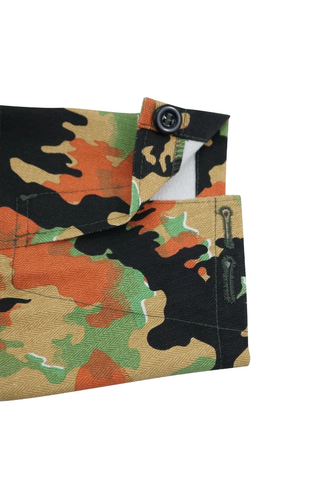 GUCF-009 Wwii Duitse Elite Leibermuster Camo M44 Veld Tuniek