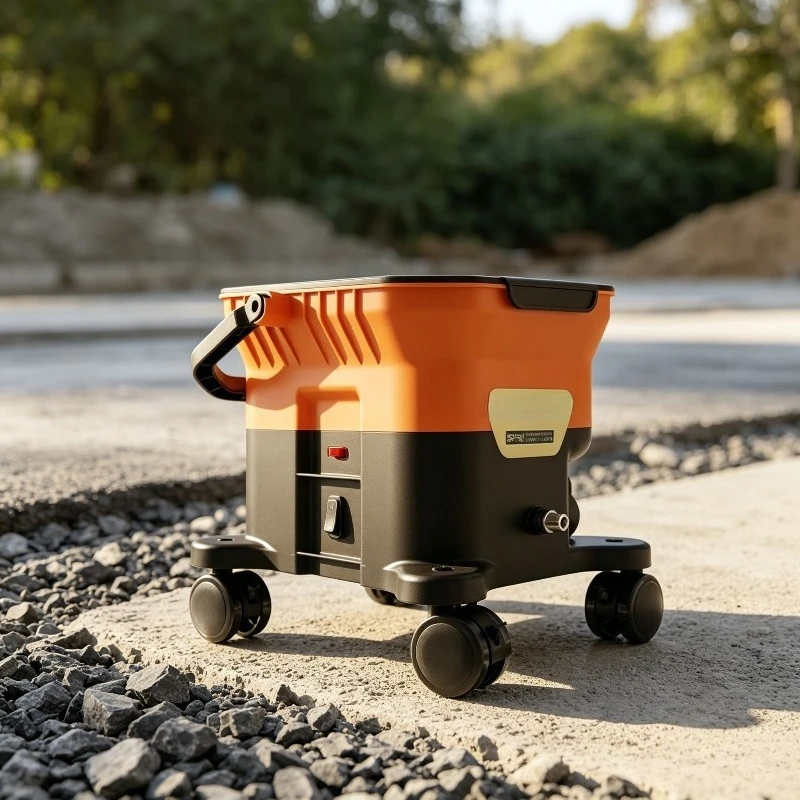 DIY Wheeled Lithium Battery High-Pressure Airless Sprayer Portable Electric Paint Sprayer