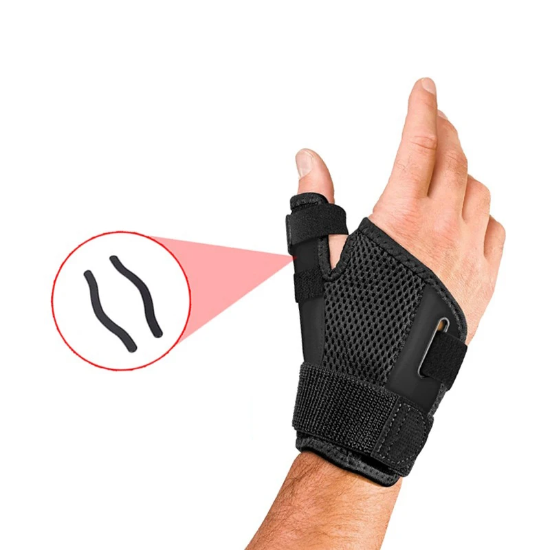 Sports Thumb Support Wrist Brace,  Adjustable Stabilizer & Spica Splint Brace for Arthritis, Sprain, Tendonitis, Men and Women