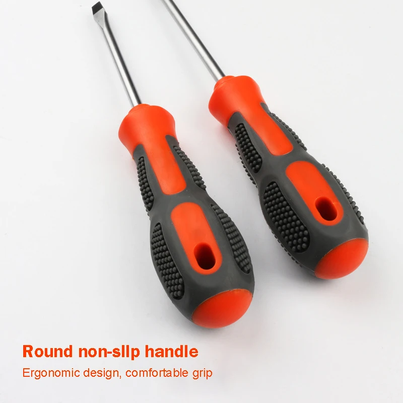 6mm  Screwdriver Multifunctional Magnetic Head Non-slip Handle Screws Household Cross Screwdriver Hand Tool