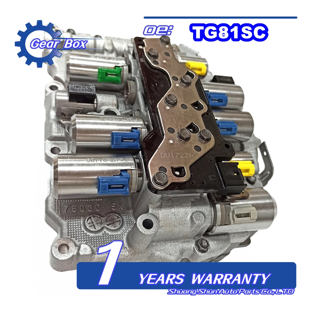 

TG-81SC TG81SC 8-Speed AWF8F45 AF50 Transmission Solenoid Valve Body For BMW Mini VOLVO