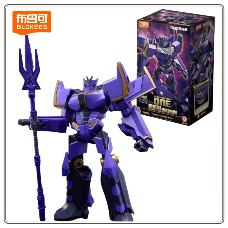 บล็อกตัวต่อ NEW BLOKEES เมกะโทรนัส แปลงร่างเป็นออพติมัส ดีเซปติคอน ไพรม์ เมกะโทรนัส แบบประกอบได้ ขยับได้ ของเล่นสะสม ของขวัญ ของแท้