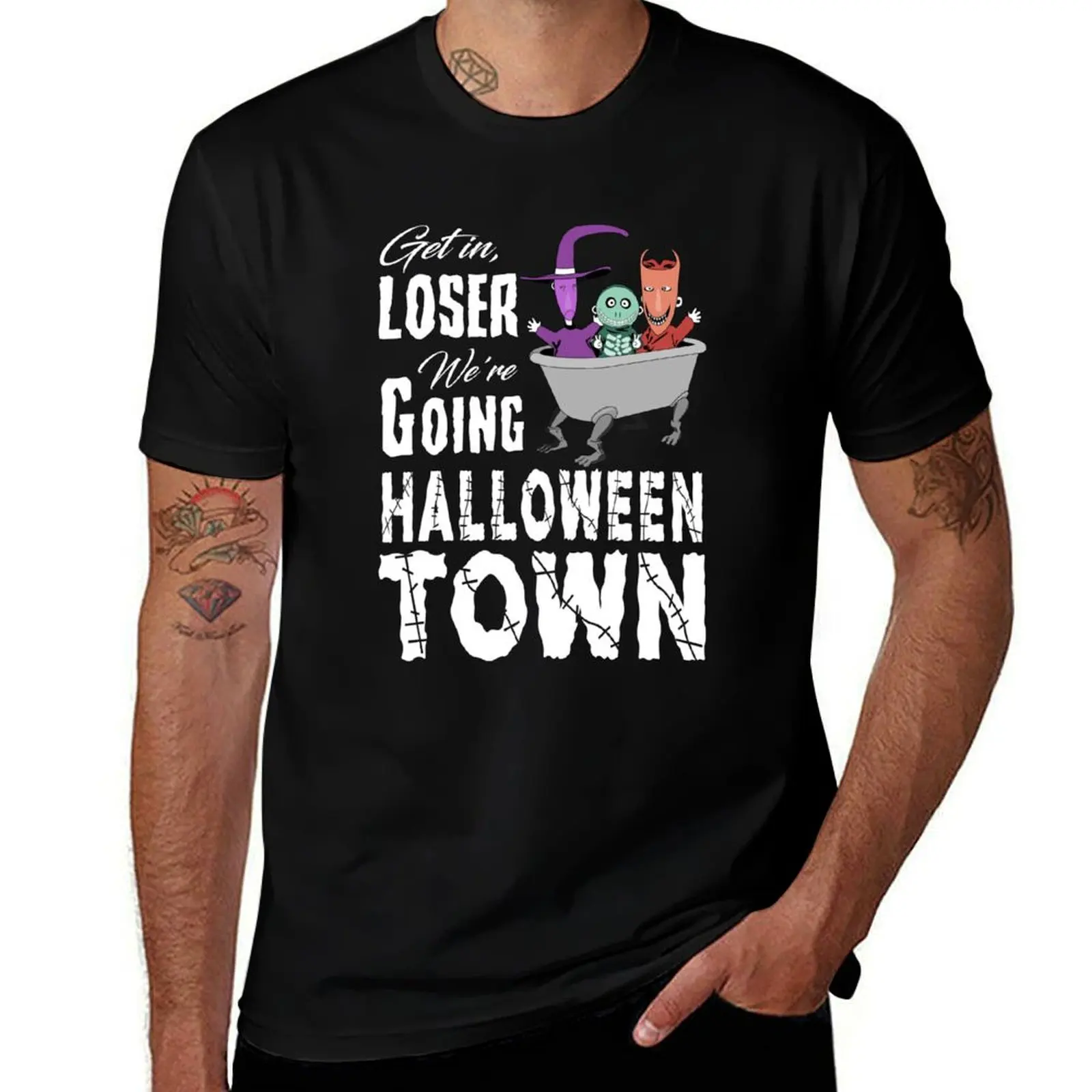 

to man Halloween Town t shirt shirt We're man T-Shirt Going designer t luxury