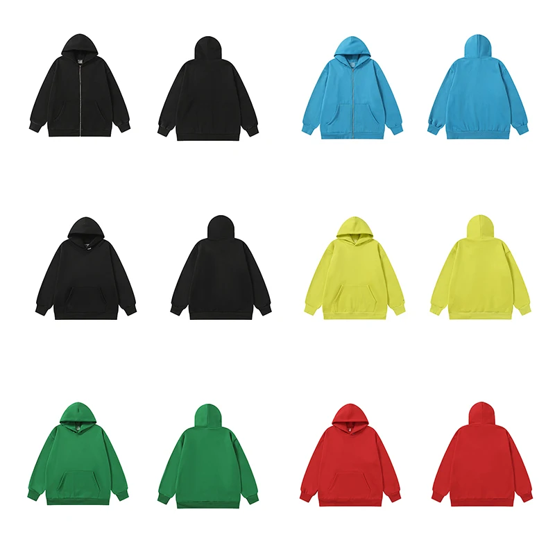 

Худи на молнии 2026 SKYLRK, однотонное, в американском винтажном стиле, с эффектом потертости, повседневное, модное, для мужчин и женщин