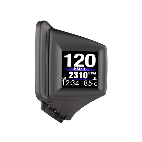 Многофункциональный OBD HUD-дисплей: спидометр, тахометр, давление турбонаддува, температура масла, температура воды, бортовой компьютер, проекционный дисплей, автомобильные аксессуары