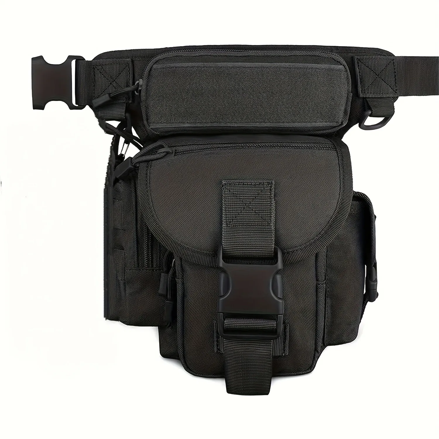 Outdoor Tactical Waist Pack for Hiking, Cycling, Motorcycling. Durable, Adjustable, Multi-Pocket