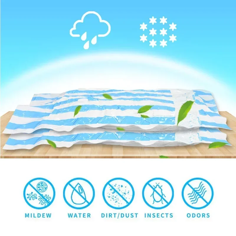 衣類用真空保存袋ブランケット枕スペースセーバー真空シーラー圧縮袋ジャンボ真空パッケージバッグスペースを80%節約