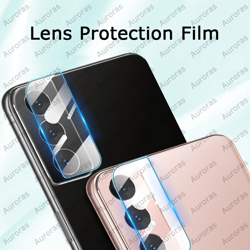 Camera Lens Protection Film for Samsung S22 Plus Tempered Glass 2 Pieces Camera Protector for Samsung Galaxy S22 Ultra Film