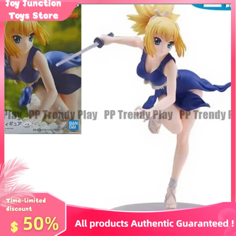 

Оригинальная аниме-фигурка Bandai Banpresto в наличии Dr.Stone-Senku Ishigami,Nanami Ryusui,Kohaku, арбузная модель игрушки из ПВХ Bybarle