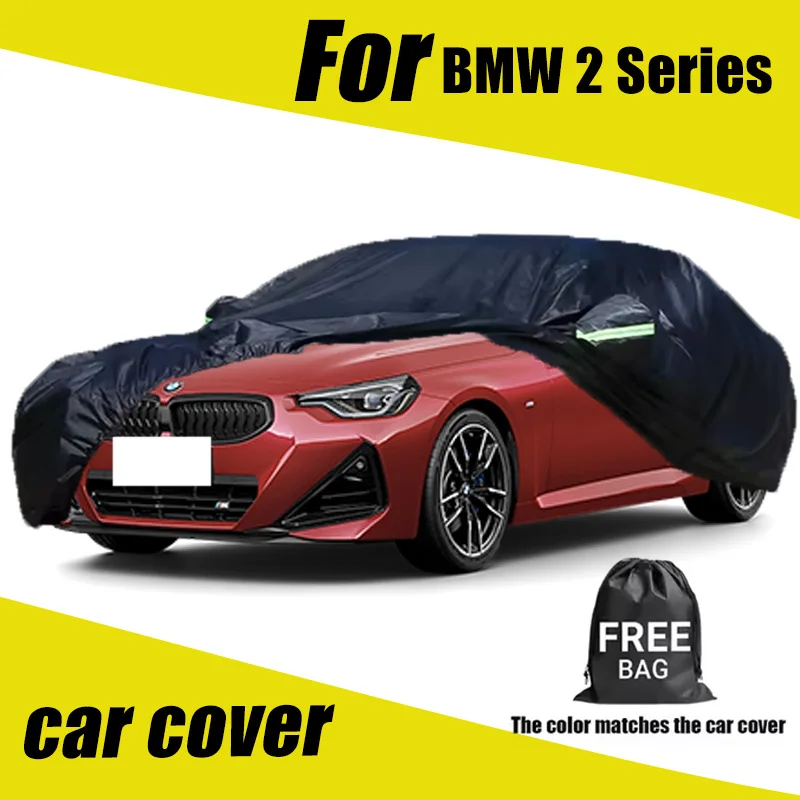 

For BMW 2 Series Outdoor Protection Full Car Cover Snow Cover Sunshade Waterproof Dustproof Exterior Car Accessories