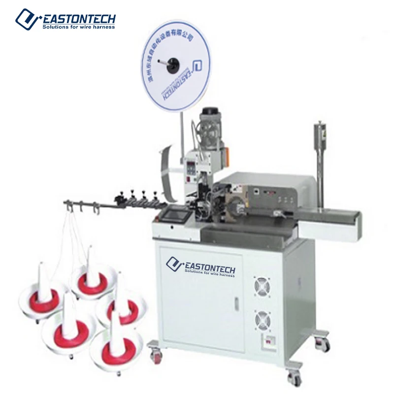 Fully Automatic Single End Wire Cutting & Stripping Machine EW-22G with Tinning Function