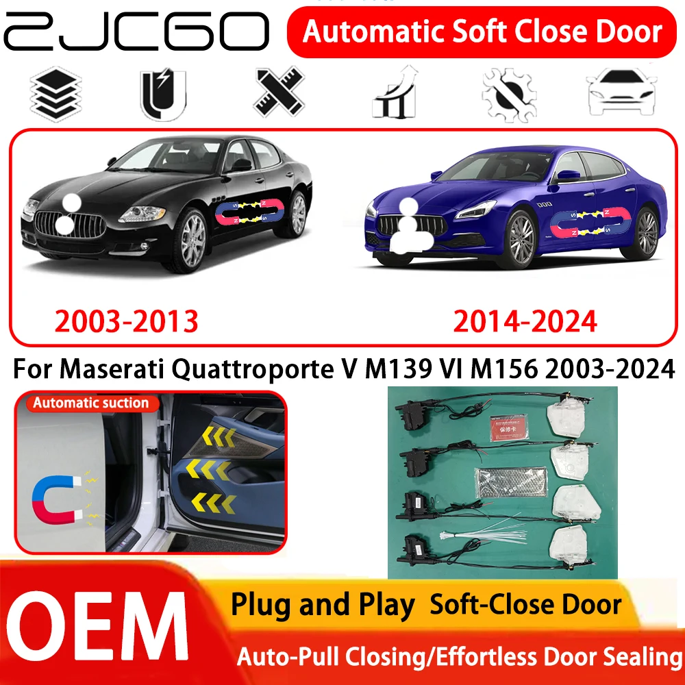 

﻿﻿for Maserati Quattroporte V M139 VI M156 2003-2024 Car OEM Plug and Play Automatic Electric Soft Close Door System
