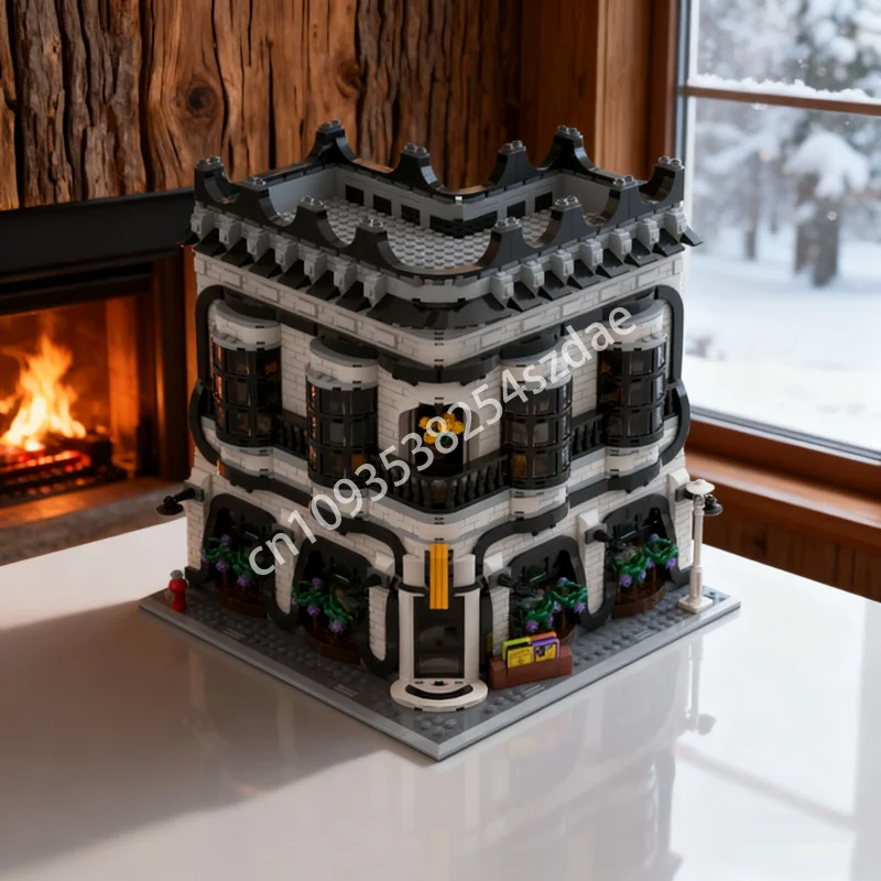 1098 قطعة MOC أباتشي أحمر أسود الخالق الخبراء نموذج اللبنات العمارة تجميع فكرة الطوب هدايا عيد الميلاد لعب الاطفال #1