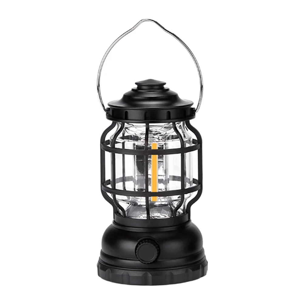 

Vintage Outdoor Camping Lamp Portable Durable Lantern Light for Hiking Camping Emergency Retro Style Tent Light