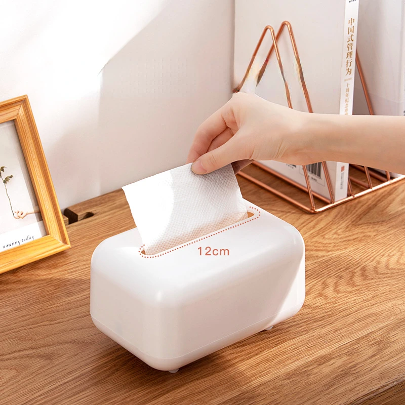 Magnetic Bread Style Tissue Boxes Living Room Dining Draw Paper Dispenser Holder Anti-slip Mats Wet Wipes Napkin Tissue Case