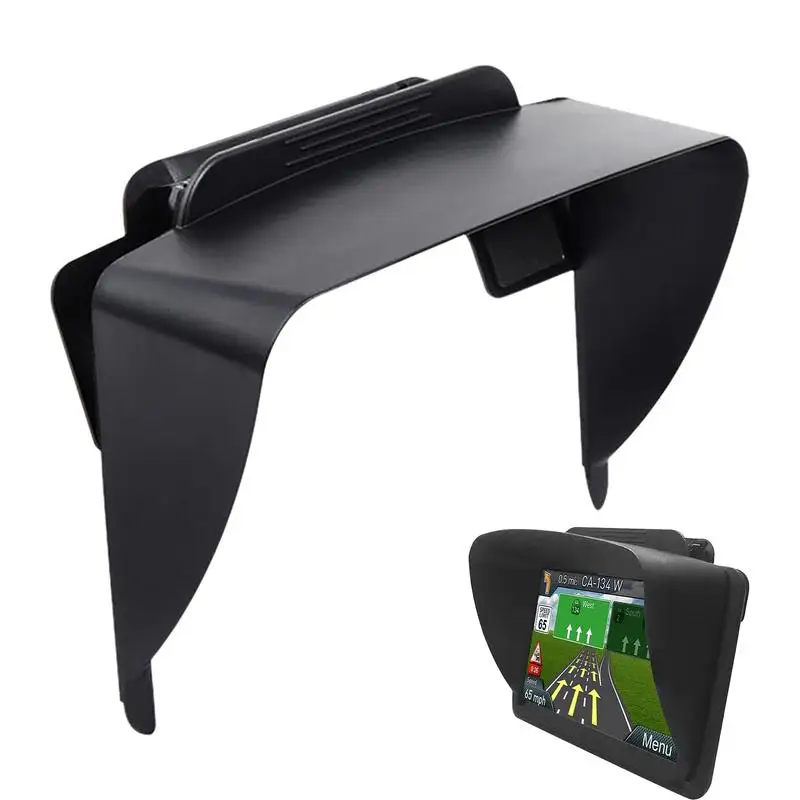 Auto Navigator Sonnenschutz Visier Blendung Vision Shield GPS Navigator Sonnenschutz Visier für 6 Zoll bis 7 Zoll Auto Navigator Bildschirm