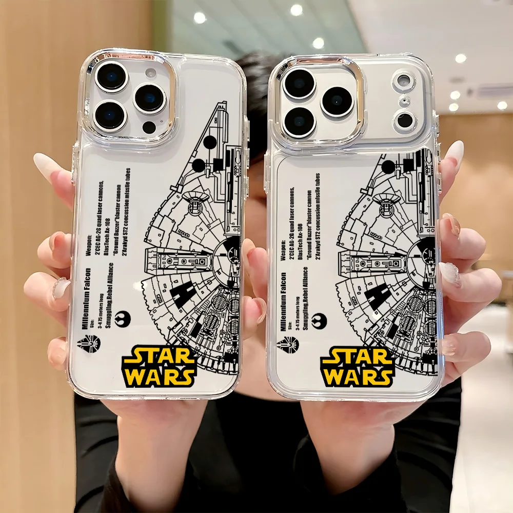 Hot Movies S-Stars-Wars Phone Case for Samsung Galaxy S26 S25 S24 S23 S22 S21 S20 Note20 FE Ultra Edge Plus 4G 5G Soft Cover