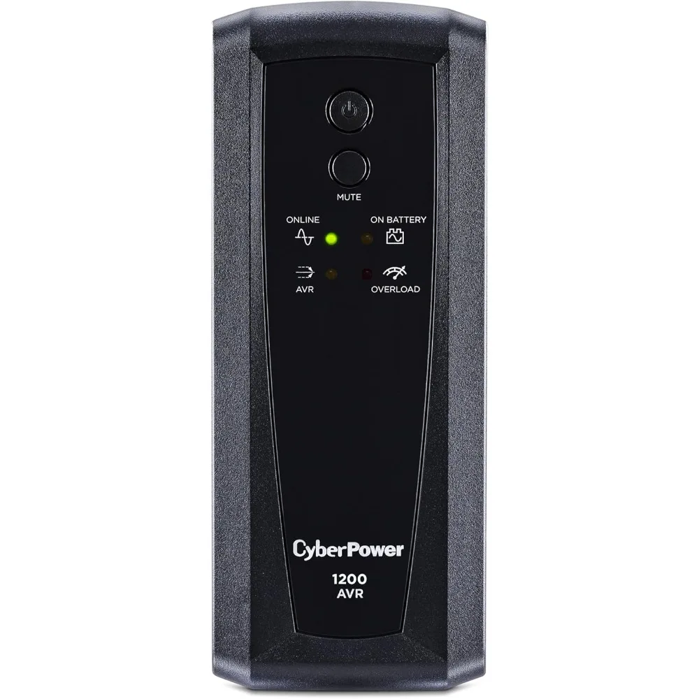 CP1200AVR AVR UPS System 1200VA/720W 10 Outlets Mini-Tower  Battery Backup Uninterruptible Power