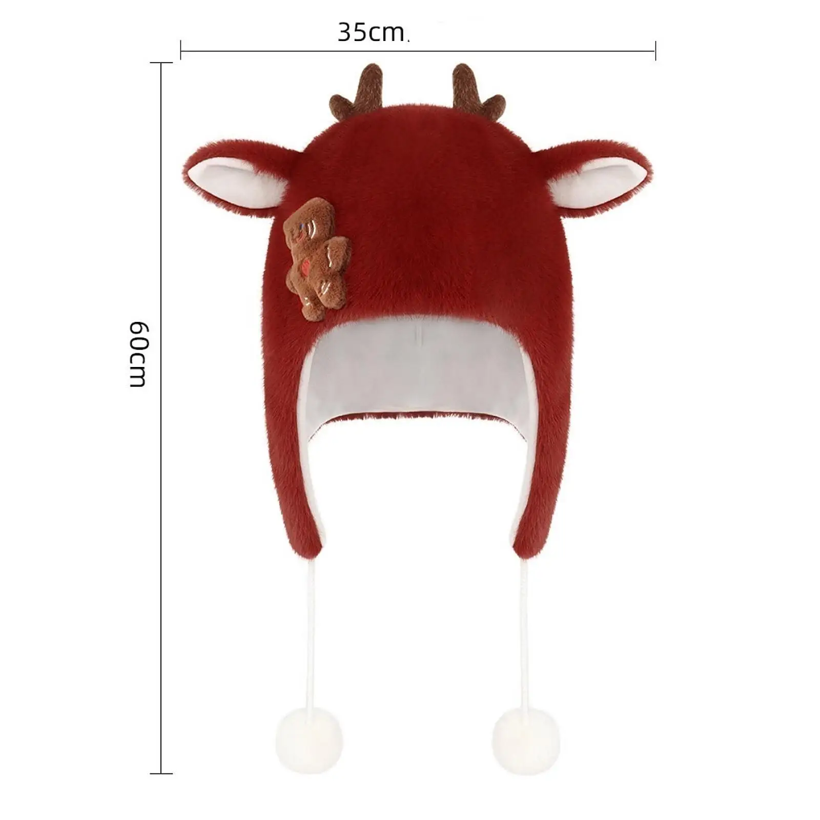 Chapéu de Natal Traje Acessório Decorativo Confortável para Mulheres Chapéu de Natal para