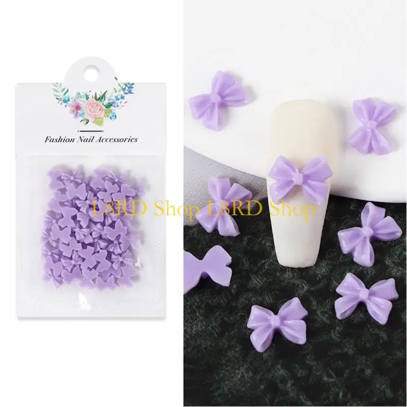 

L8rd 50pcs/Set Bows The Charm Bow