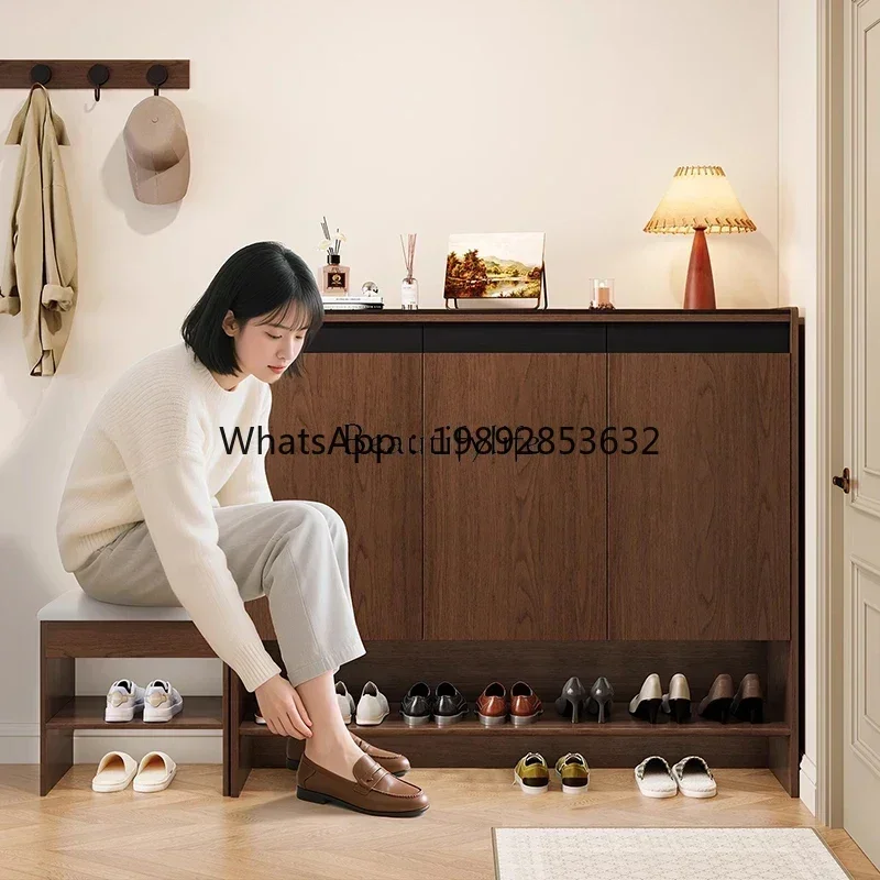 FF Modern Vertical Shoe Shelf Slippers Designer College Dorm Essentials Organizer Shoe Cabinet Storage Muebles Entrance Furnitur
