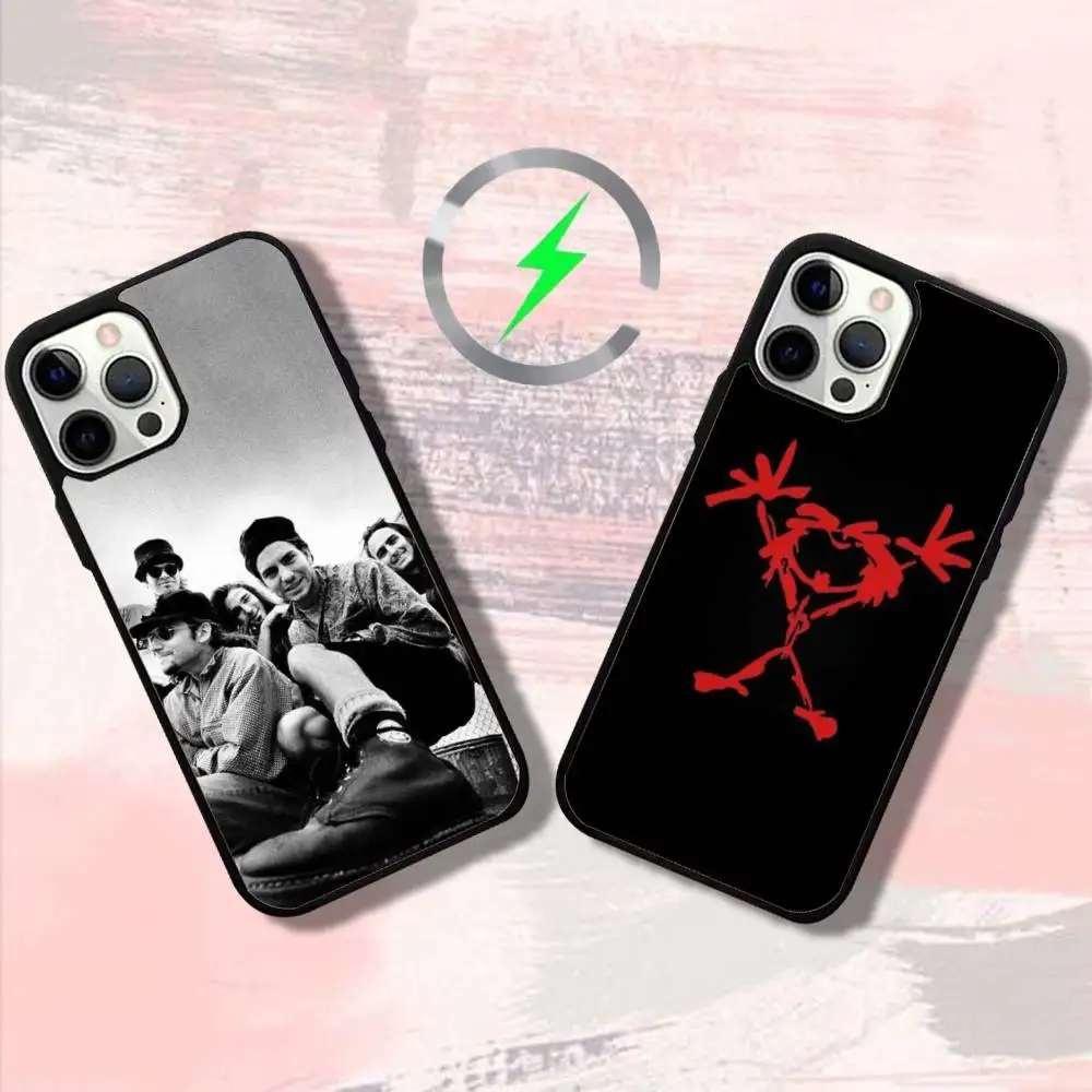 

Pearls Band J-Jams Phone Case For iPhone 16,15,14,13,12,11,Pro,Max,Plus,Mini,SE4,E Magnetic Magsafe Wireless Charging