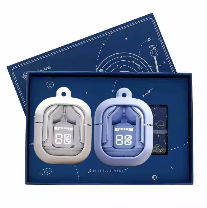 T2 TWS Bluetooth Earbuds Wireless 5.0 Sport Gaming Headsets Noise Reduction Earphone Mic Headphones with LED Display Earphones