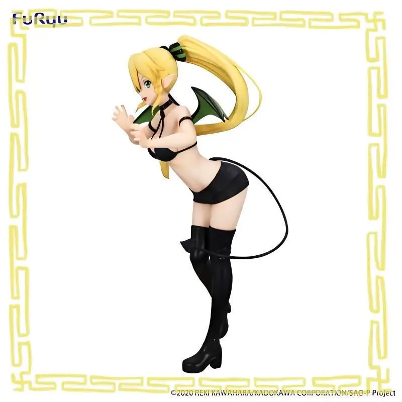 

Genuine Furyu Sword Art Online Kirigaya Suguha Bicute Dark Pvc Anime Figure Model Collector Desktop Ornament Toy Gift Original