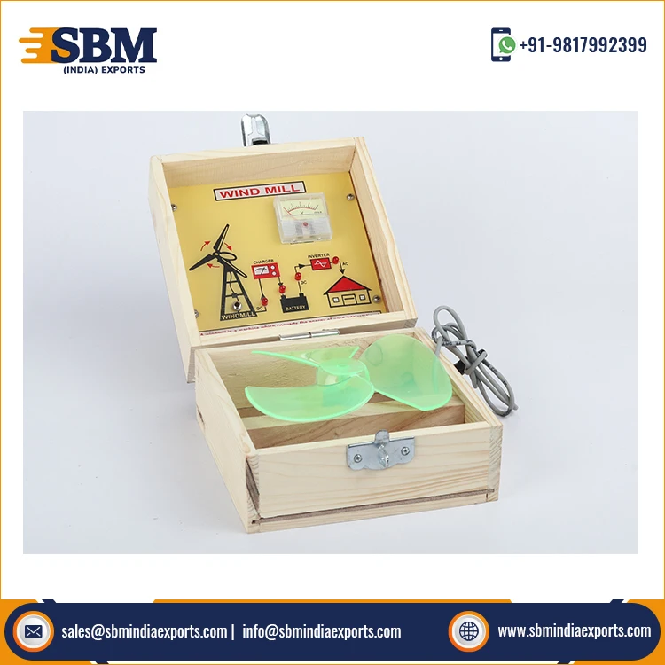 Widely Selling Best Quality Lab Instrument School and College Lab Use Wind Mill Model at Best Market Price from India