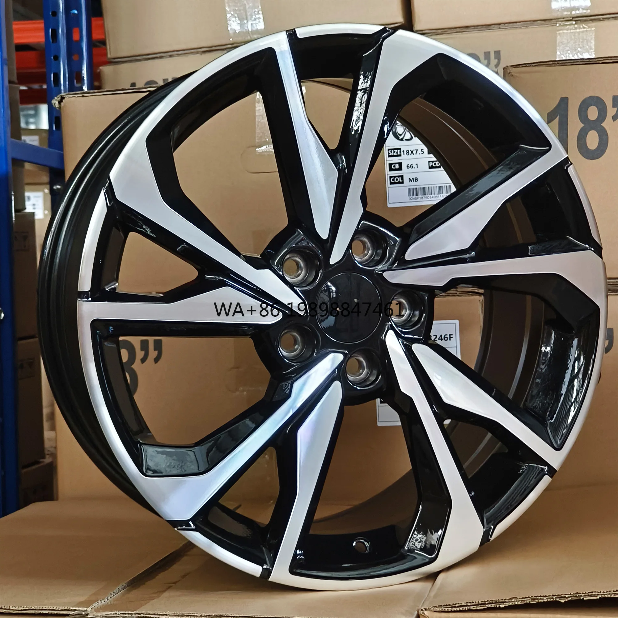 

Алюминиевые автомобильные диски 5x114.3 18 дюймов, 5 отверстий, для Honda Civic