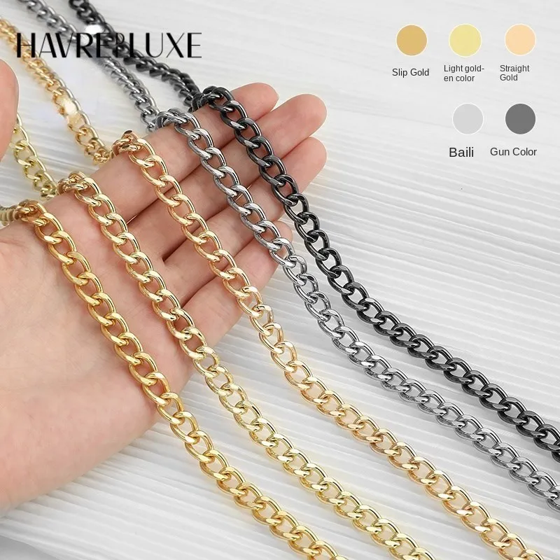 Small Golden Balls chain bag chain metal Non-fading adjustable length strap high-end shoulder strap single-purchase accessories