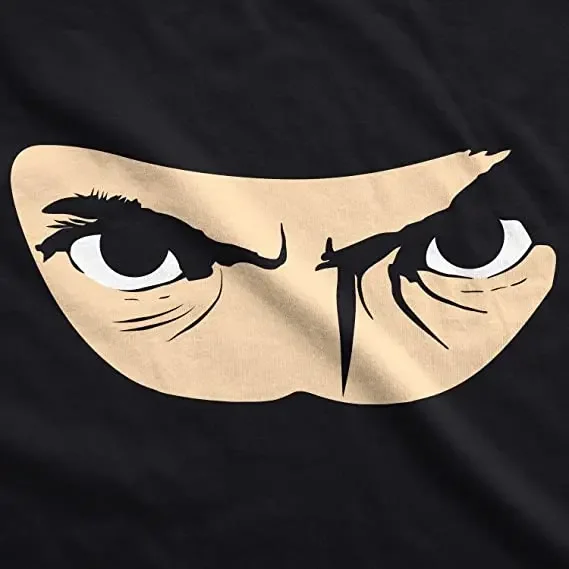 XS-5XL mężczyzna zapytaj mnie o mój Ninja przebranie odwróć T Shirt śmieszny kostium graficzna bawełniana koszulka męska Humor prezent damska