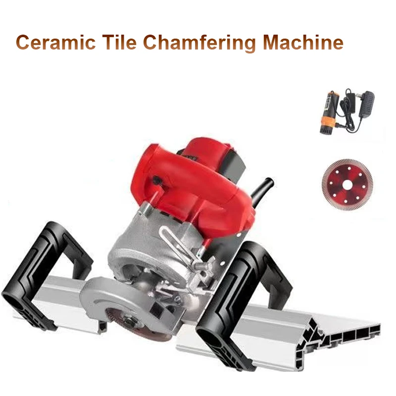 45 Degree Chamfering Machine High Precision Cutting Machine Tile Hand Tools 220V Portable Ceramic Tile Chamfering Machine