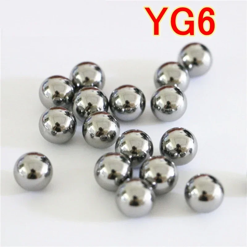 

3.5mm 4mm 4.5mm 4.763mm 5mm 5.5mm 6mm Diameter Hard Rigid YG6 Tungsten Steel Solid Carbide HRA90 Valve Pump Bearing Bead Ball