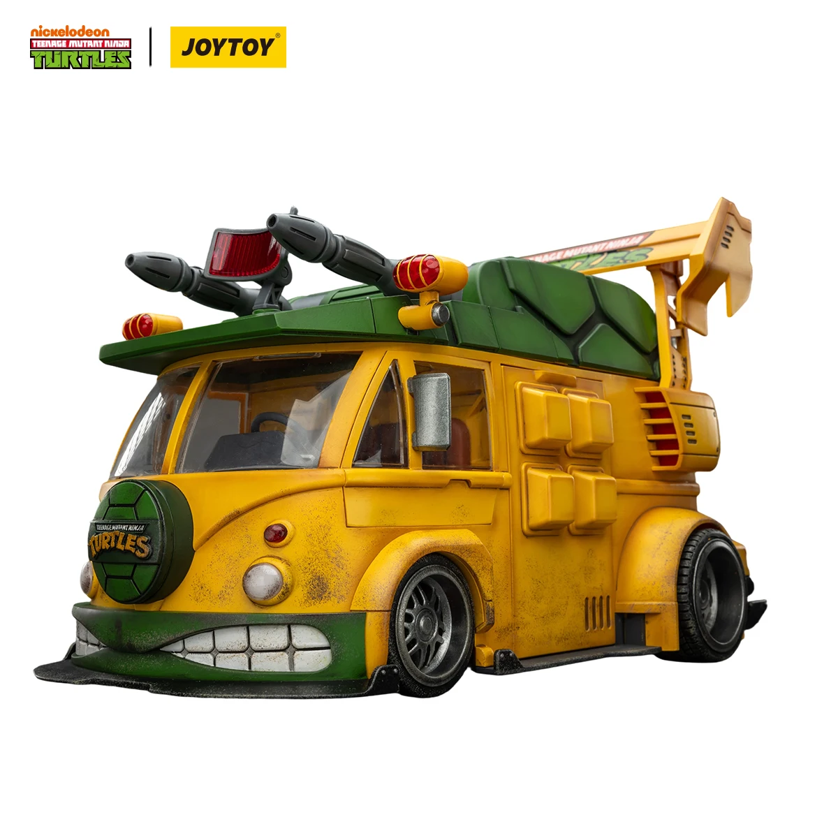 [Pre Order] JOYTOY 1/18 Action Figure TMNT Turtle Van & TMNT Roadkill Rodney ABC Anime Model Toy