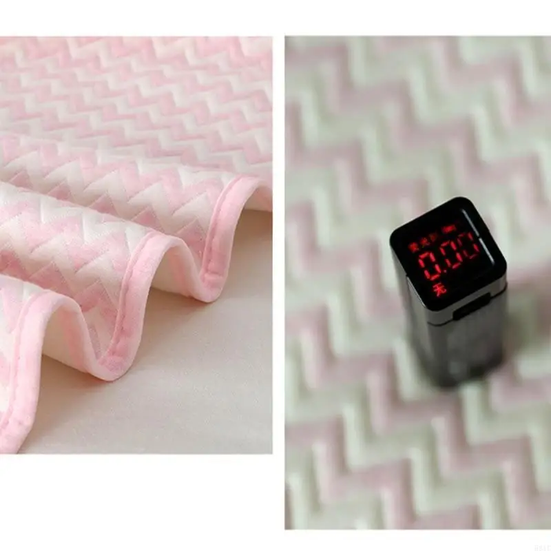 581F وسادة تغيير الحفاضات قابلة للطي سجادة لتغيير الحفاض وسادة سرير الطفل وسادة حفاضات قابلة للغسل #3