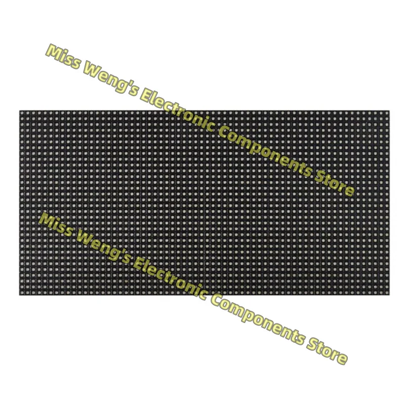 Full color LED dot matrix display screen with adjustable brightness, multiple systems, dual HUB75 interfaces RGB-Matrix-P3-64x32