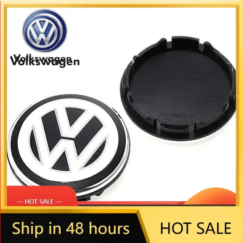 

For VW 80% New 4pcs 55mm 56mm 65mm 63mm Car Styling Wheel Center Cap Hub Covers Badge Accessories For VW Volkswagen Golf Sh